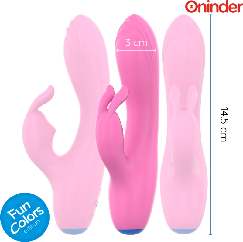 ONINDER CUTE - LOVE BUNNY VIBRATOR G-SPOT CLITORIS - FREE WORLDWIDE APP