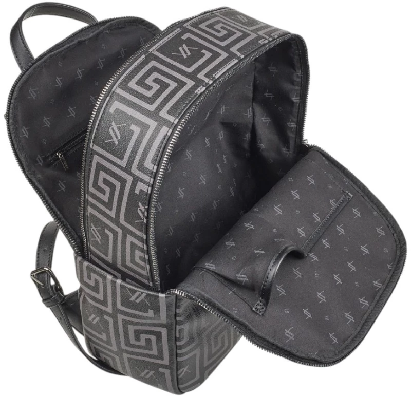 Verde Γυναικεια τσαντα πλατης backpack μαυρο 16-8070-black