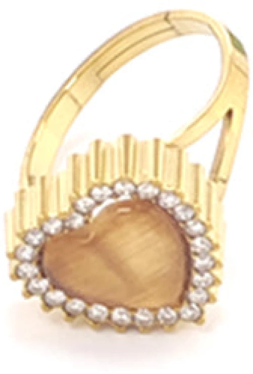 Δαχτυλίδι WF-D445 - Χρυσό