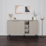 Μπουφές Clara Megapap χρώμα sandstone 142x35,6x83εκ. | GP037-0004,9