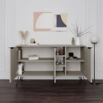 Μπουφές Clara Megapap χρώμα sandstone 142x35,6x83εκ. | GP037-0004,9