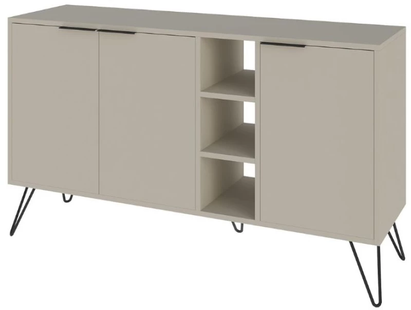 Μπουφές Clara Megapap χρώμα sandstone 142x35,6x83εκ. | GP037-0004,9