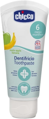 Chicco Οδοντόπαστα με Γεύση Μήλο-Μπανάνα 50ml 6m+ L80-12101-00