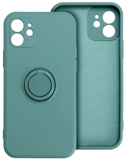 Silicone Ring Case For Iphone 17 Pro Green