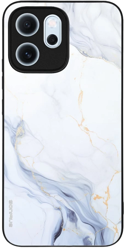 Θήκη Sonique Marble Series για Oppo Reno14 F 5G Λευκό 02