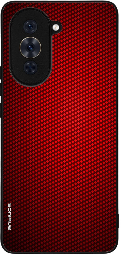 Θήκη Sonique Carbon Series για Huawei Nova 10 Pro Κόκκινο