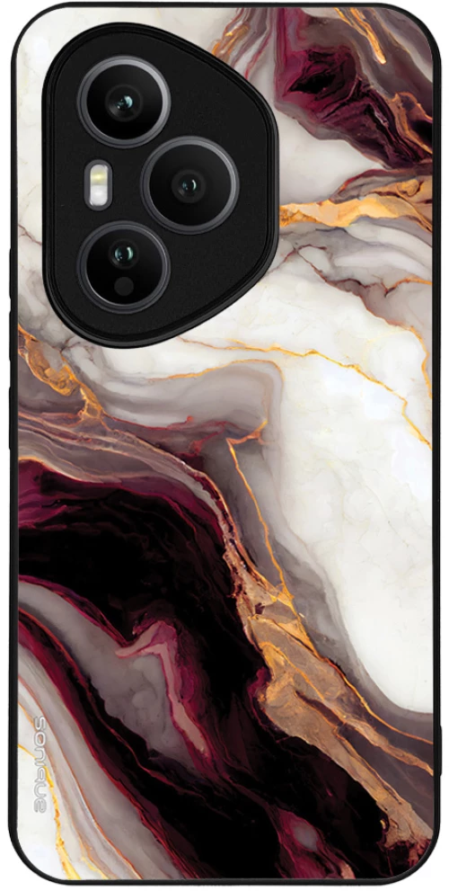 Θήκη Sonique Marble Series για Honor 400 Pro 5G Μπορντώ
