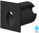 Φωτιστικό Επίτοιχο Braytron BG38-02301 Μαύρο Ματ (Black Mat) 3000K