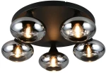 Φωτιστικό Οροφής Reality Lighting -RL DIVINA R66645054 Φυμέ (Smoke)