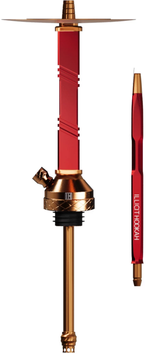 Ναργιλές Illicit Hookah XI  Red