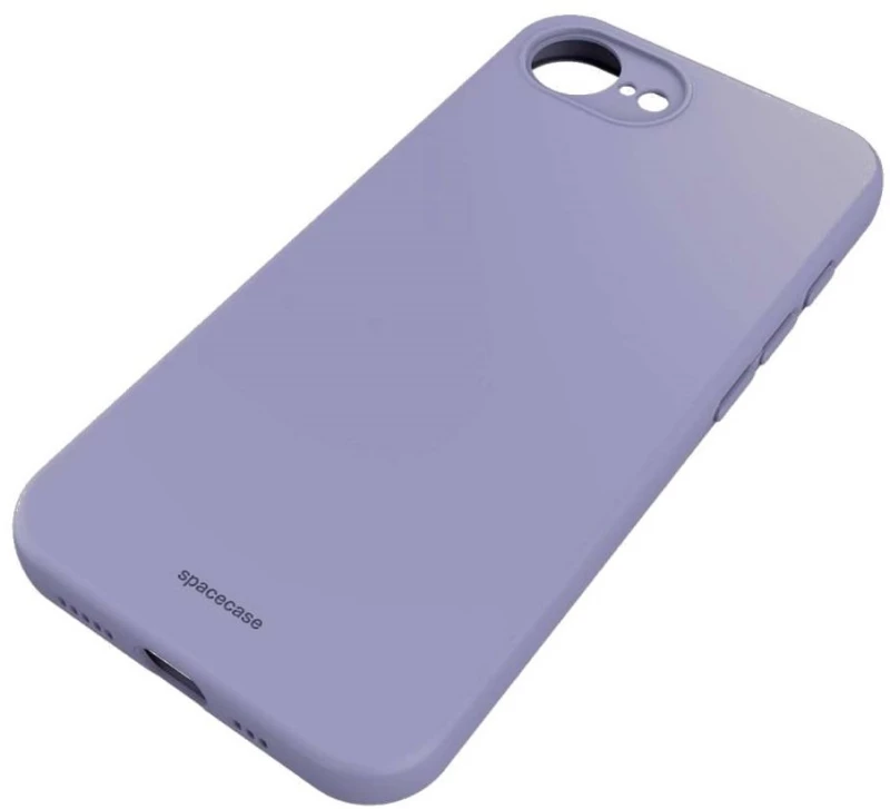 Θήκη iPhone 16e Spacecase Silicone Case Σιλικόνης - Light Purple (5905719117900)