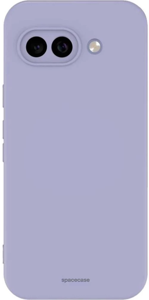 Θήκη Google Pixel 9a Spacecase Silicone Case Σιλικόνης - Light Purple (5905719117344)