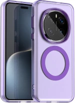 Θήκη Honor Magic7 Pro Techsuit CandyCase Σκληρή Ημιδιάφανη με MagSafe - Purple (5949419311022)