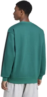 Ανδρικό Φούτερ Adidas Essentials 3 Stripes Sweatshirt Πράσινο  Πράσινο