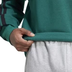 Ανδρικό Φούτερ Adidas Essentials 3 Stripes Sweatshirt Πράσινο  Πράσινο