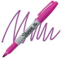 Sharpie Μαρκαδόρος Ανεξίτηλος Fine Point 1mm Magenta