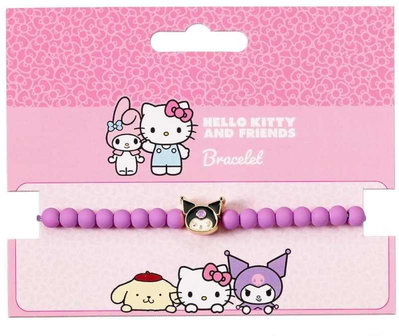 KUROMI - Purple - Bead Bracelet