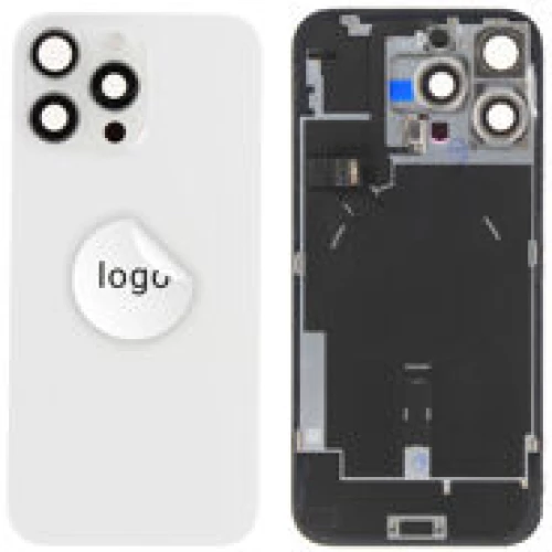 For iPhone/iPad (AP16PM0024WPG) Back Glass (Pulled A) - White, For iPhone 16 Pro Max