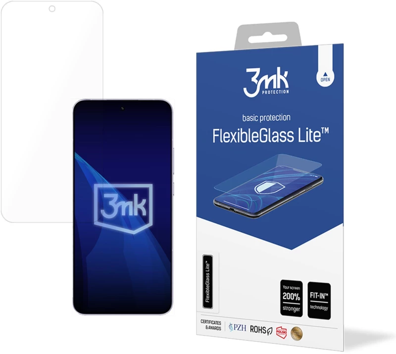 Hybrid glass 3mk FlexibleGlass Lite on Oppo Reno 14