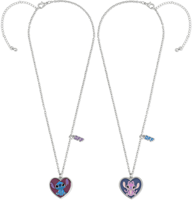 Disney Angel & Stitch Set 2 necklaces
