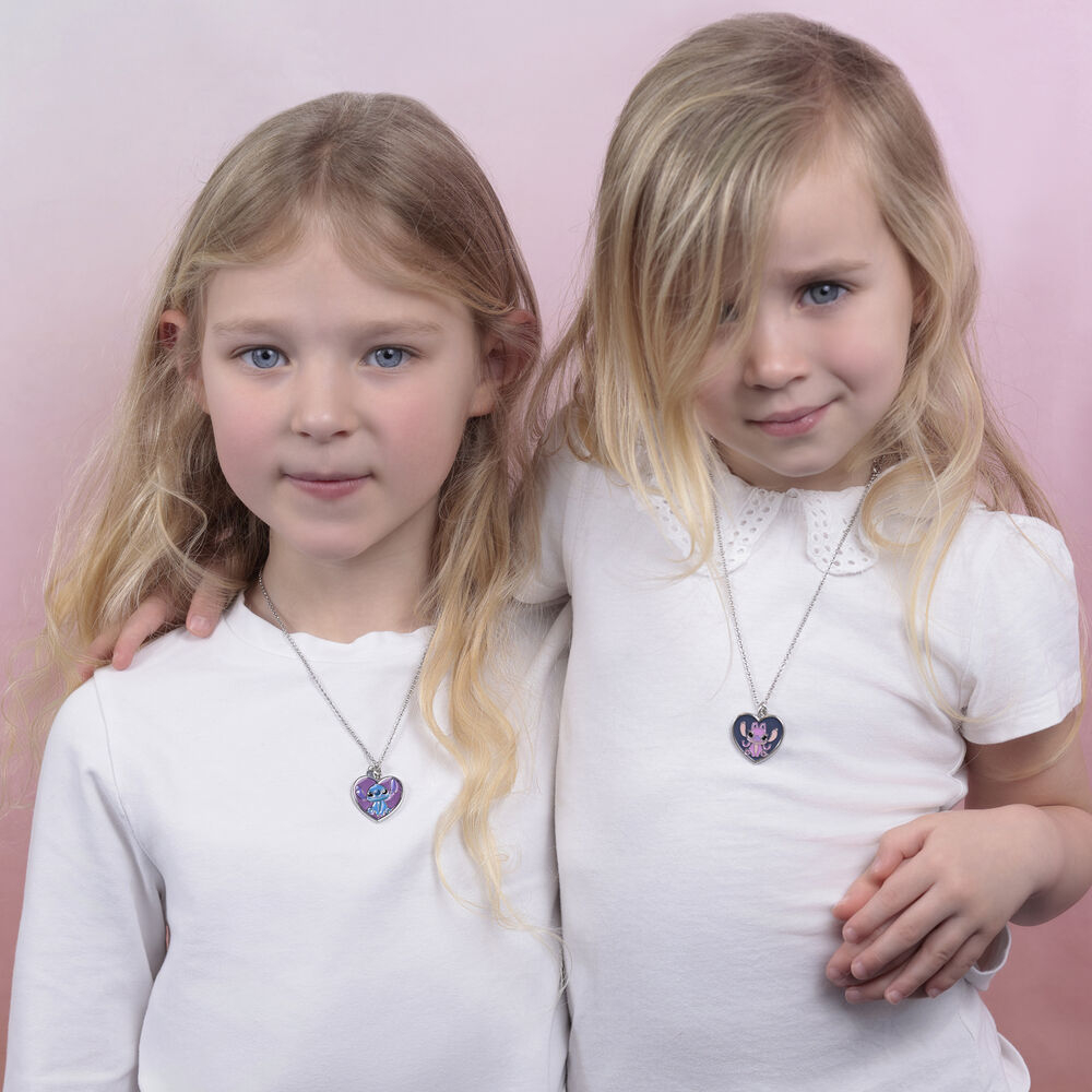 Disney Angel & Stitch Set 2 necklaces