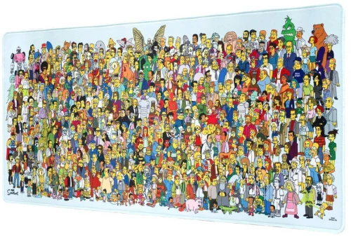 The Simpsons gaming desk mat
