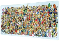 The Simpsons gaming desk mat