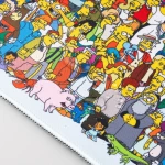 The Simpsons gaming desk mat