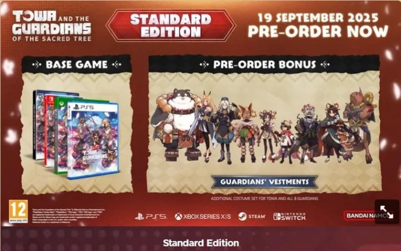 Towa and The Guardians Of The Sacred Tree / Nintendo Switch