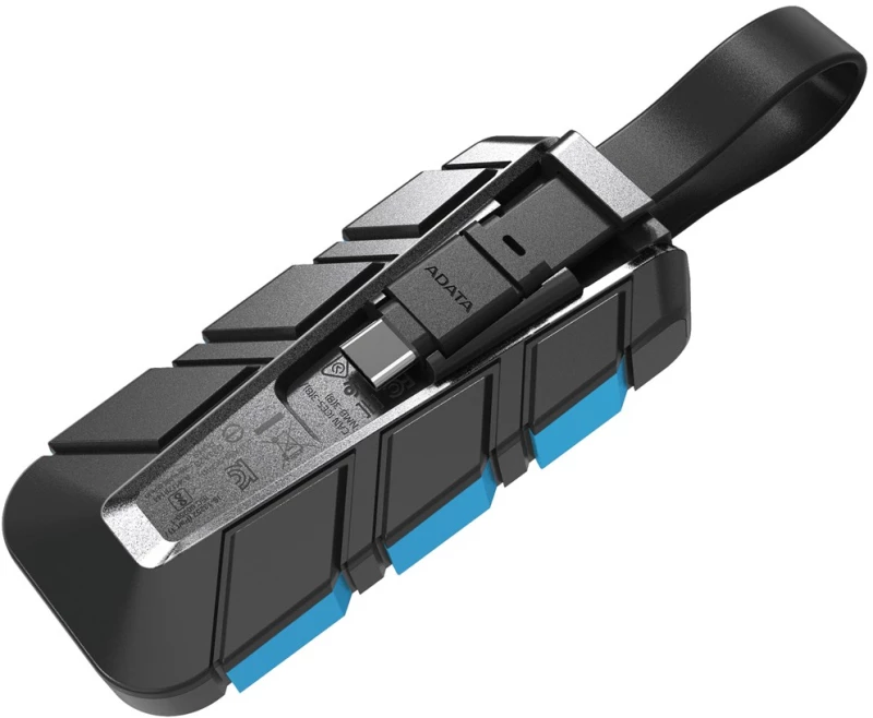 ADATA SC740 500 GB USB Type-C 3.2 Gen 2 (3.1 Gen 2) Black, Blue