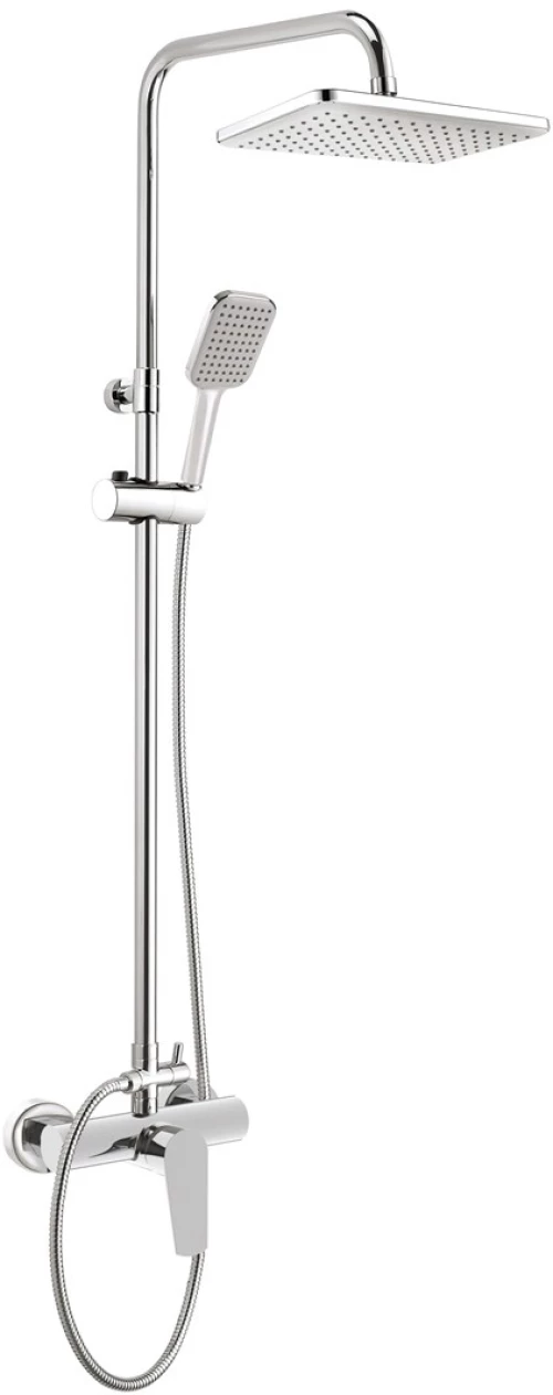 Rain shower with shower faucet