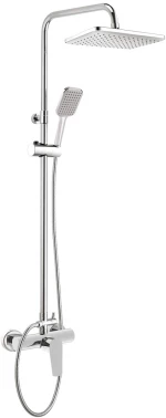 Rain shower with shower faucet