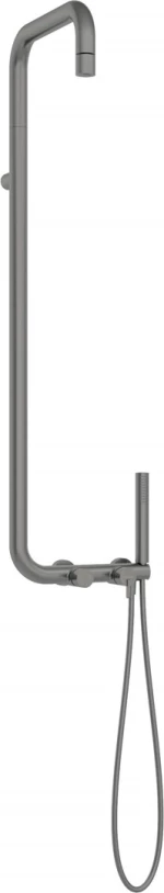Rain shower with shower faucet