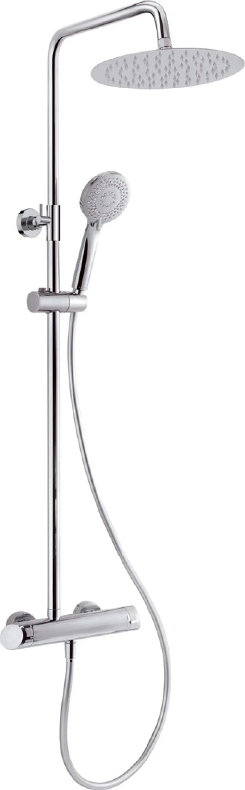 Rain shower with shower faucet