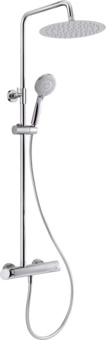 Rain shower with shower faucet