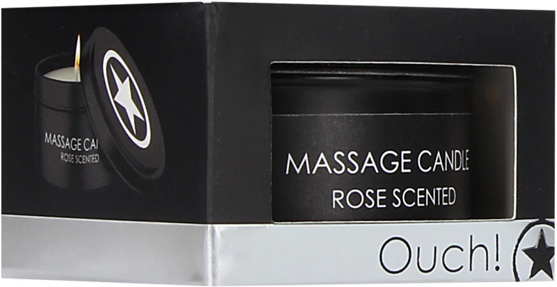 Massage Candle - Rose Scented 100gr