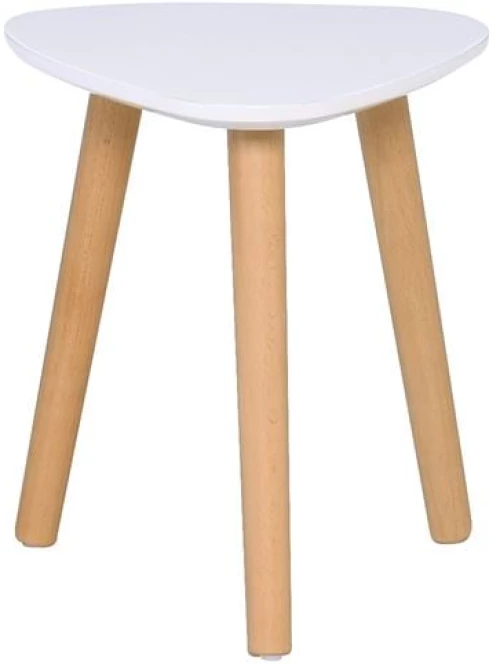 FINE Τραπεζάκι Σαλονιού Καθιστικού, Άσπρο