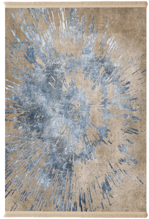 ΧΑΛΙ ΣΑΛΟΝΙΟΥ ΜΕ ΚΡΟΣΙΑ ΓΚΡΙ-ΚΑΦΕ FB97723.15 180Χ280 εκ. 0517208