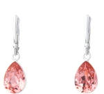 Peach Silver Earrings
