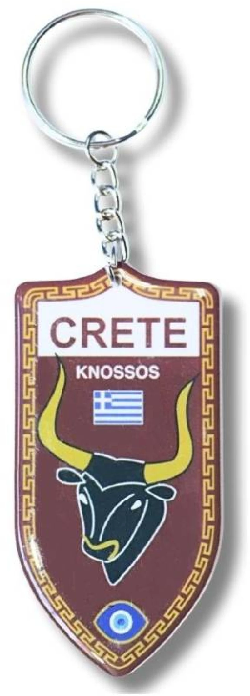 Μπρελόκ Με Τοπωνύμια Crete Μινώταυρος KCG813