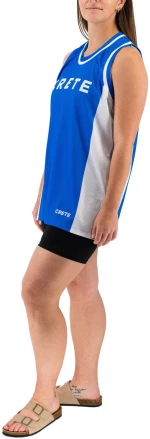 Γυναικεία Φανέλα Μπάσκετ Crete 525703-1-Μπλε