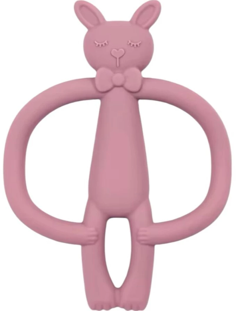Pink, Sally Rabbit, μασητικό οδοντοφυΐας από σιλικόνη, Queen Mother