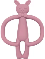 Pink, Sally Rabbit, μασητικό οδοντοφυΐας από σιλικόνη, Queen Mother