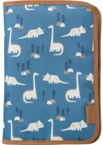 Dino, Blue, Φορητό σετ ματ αλλαγής πάνας 18x26cm, Fresk