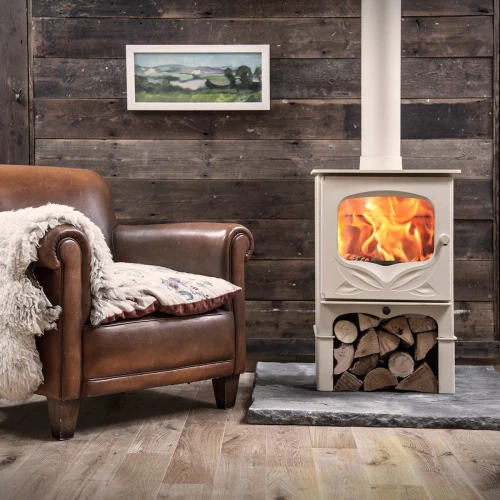 Charnwood The Bembridge Σόμπα Ξύλου - Black