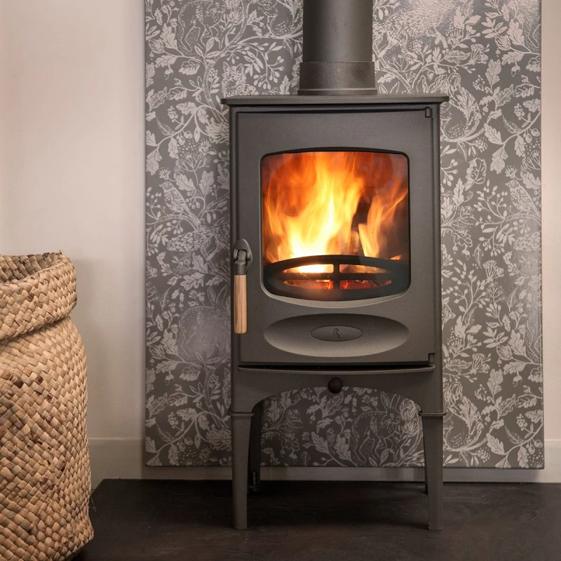 Charnwood C-Four Σόμπα Ξύλου - Almond