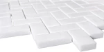 Ivy Space 28.7x28.7cm Πλακάκι Herringbone Thassos Mini Ανάγλυφο