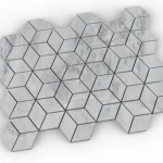 Ivy Space 30.5x26.4cm Πλακάκι Rotating Diamond Γυαλιστερό
