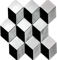 Ivy Space 25x30cm Πλακάκι Cube Thassos Γυαλιστερό
