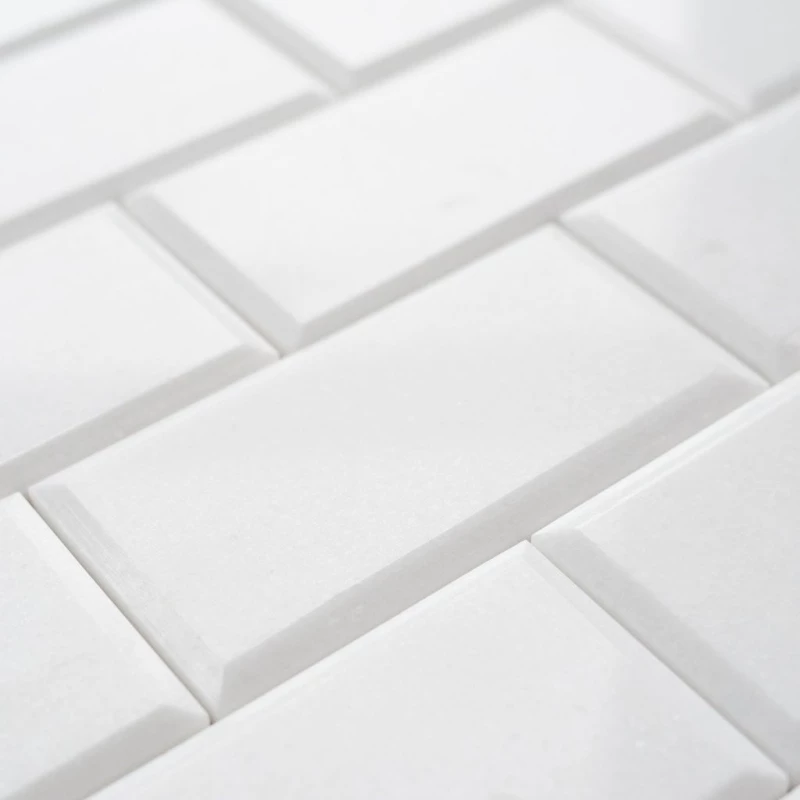 Ivy Space Πλακάκι Μαρμάρου Thassos White 30.5x61x1 cm, Γυαλιστερό